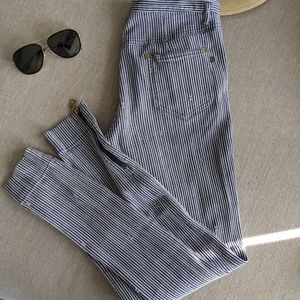 Louis vuitton blue stripe jeans